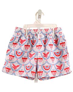 THE BEAUFORT BONNET COMPANY  PINK   PRINTED DESIGN SWIM TRUNKS