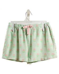 THE BEAUFORT BONNET COMPANY  GREEN KNIT FLORAL  SHORTS