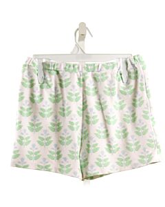 THE BEAUFORT BONNET COMPANY  GREEN KNIT FLORAL  SHORTS