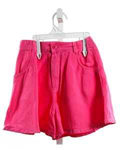 ZARA  HOT PINK LINEN   SHORTS