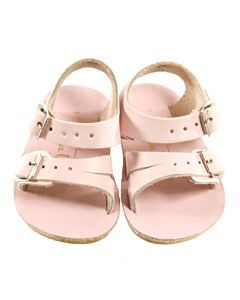 SUN SANS/ SALTWATER SANDALS PINK SANDALS  *EUC SIZE INFANT 1
