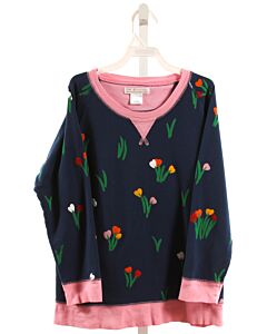 THE BEAUFORT BONNET COMPANY  BLUE  FLORAL  PULLOVER