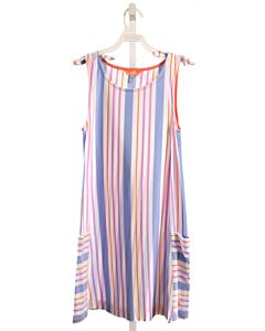 JOULES  BLUE KNIT STRIPED  DRESS