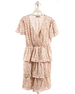 FRANKI  RED  POLKA DOT  PARTY DRESS