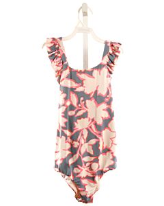 NO TAG  PINK   PRINTED DESIGN 1-PIECE SWIMSUIT