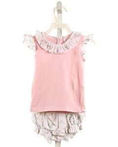 CECIL & LOU  PINK  FLORAL  2-PIECE OUTFIT