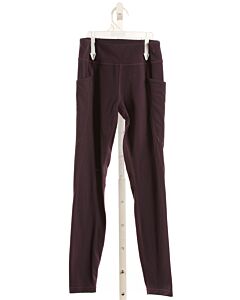 ATHLETA GIRL  PURPLE KNIT   LEGGINGS
