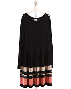 JACADI  NAVY  STRIPED  KNIT DRESS