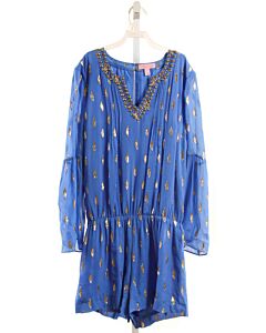 LILLY PULITZER  BLUE    ROMPER