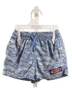 VINEYARD VINES  BLUE    SWIM TRUNKS