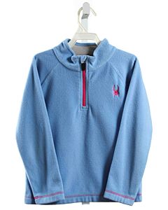 SPYDER  BLUE FLEECE   PULLOVER