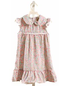 THE BEAUFORT BONNET COMPANY  LT PINK  FLORAL  LOUNGEWEAR WITH EYELET TRIM