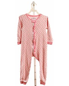 JAMES & LOTTIE  PINK  PRINT  LOUNGEWEAR WITH RUFFLE
