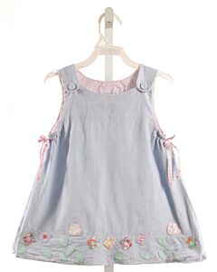 ALICE KATHLEEN BLUE CORDUROY DRESS