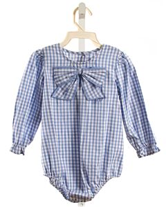 THE BEAUFORT BONNET COMPANY  BLUE  GINGHAM  BUBBLE