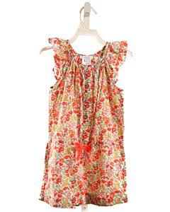 JACADI PINK FLORAL ROMPER