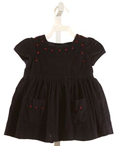 BELLA BLISS  BLACK CORDUROY   DRESS