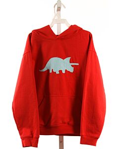 MONAG  RED   APPLIQUED PULLOVER