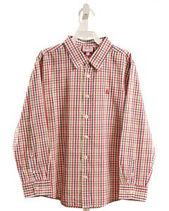 NECK & NECK  MULTI-COLOR  PLAID  DRESS SHIRT