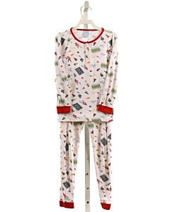 BELLA BLISS  MULTI-COLOR KNIT  PRINTED DESIGN LOUNGEWEAR