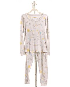 PETIDOUX  WHITE KNIT  PRINTED DESIGN LOUNGEWEAR