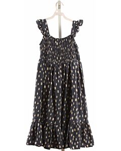 HANNA ANDERSSON  NAVY   SMOCKED DRESS