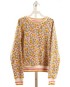 MINI BODEN  YELLOW  FLORAL  PULLOVER