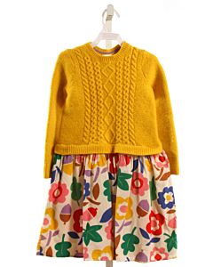 MINI BODEN  MULTI-COLOR CORDUROY FLORAL  DRESS