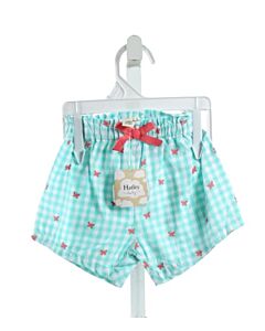 HATLEY  AQUA  GINGHAM  SHORTS