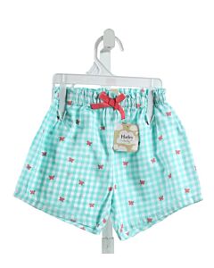 HATLEY  AQUA  GINGHAM  SHORTS