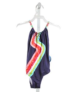 HATLEY  NAVY  PRINTED DESIGN 1-PIECE SWIMSUIT