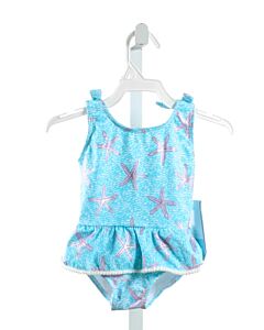 SNAPPER ROCK  AQUA  1-PIECE SWIMSUIT