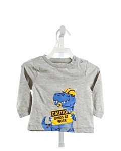 HATLEY  GRAY  PRINTED DESIGN KNIT LS SHIRT