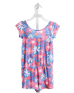 HATLEY  BLUE  FLORAL  KNIT ROMPER