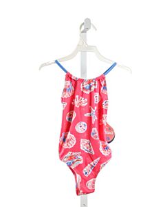 HATLEY  HOT PINK  1-PIECE SWIMSUIT