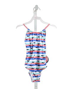 HATLEY  MULTI-COLOR  STRIPED  1-PIECE SWIMSUIT