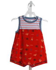 HATLEY  RED KNIT  ROMPER