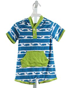 HATLEY  BLUE TERRY CLOTH  COVER UP