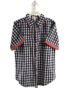 HATLEY  NAVY  GINGHAM  DRESS SHIRT