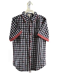 HATLEY  NAVY  GINGHAM  DRESS SHIRT