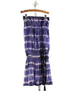 TIARE HAWAII  BLUE   SMOCKED DRESS