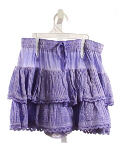 MUCHE & MUCHETTE  PURPLE   EMBROIDERED SKIRT