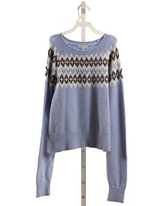 CREWCUTS  LT BLUE    SWEATER WITH SEQUINS