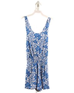VINEYARD VINES  BLUE  FLORAL  KNIT ROMPER