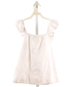 VINEYARD VINES WHITE EYELET SLEEVELESS SHIRT