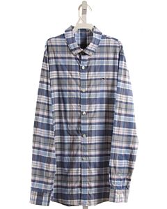 VINEYARD VINES BLUE PLAID DRESS SHIRT