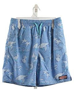VINEYARD VINES BLUE PRINT SWIM TRUNKS