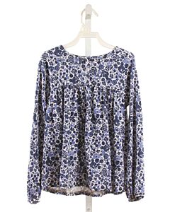 VINEYARD VINES  BLUE KNIT FLORAL  SHIRT-LS