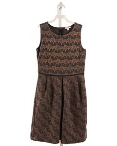 CREWCUTS  GRAY KNIT  PRINTED DESIGN DRESS