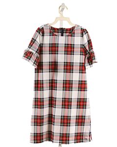 VINEYARD VINES  RED  PLAID  DRESS